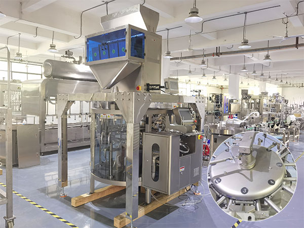 大型立式顆粒給袋包裝機