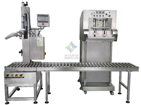 盒裝芝麻醬灌裝封口機