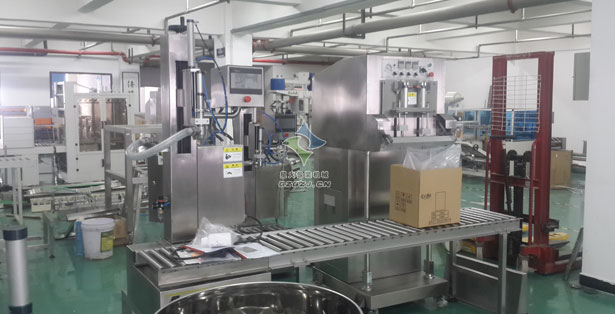 盒裝芝麻醬灌裝封口機